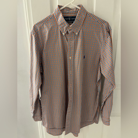Polo Ralph Lauren Other - Men’s Polo Orange and Blue Button Up